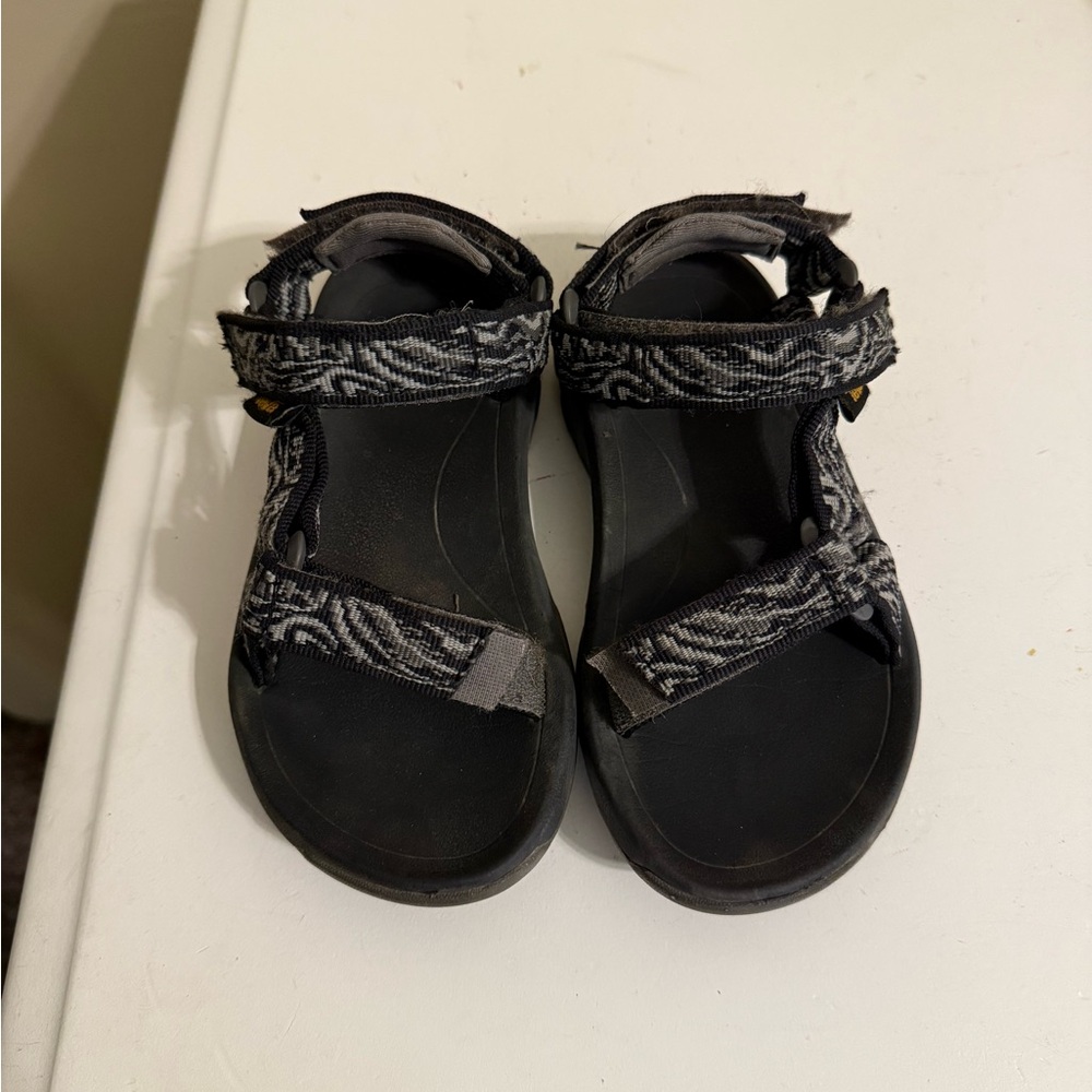 Kids Black Teva Sandals